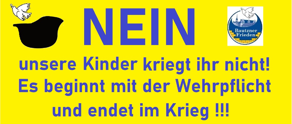 Spenden sammeln | Sag Nein zur Wehrpflicht | Spendenseite