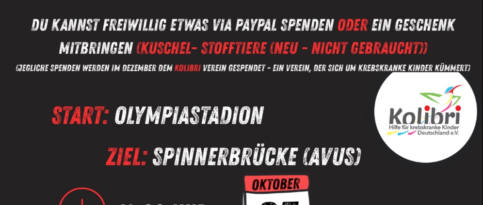 Spenden sammeln | Herzenswunsch für krebskranke Kinder by BikeHub | Spendenseite