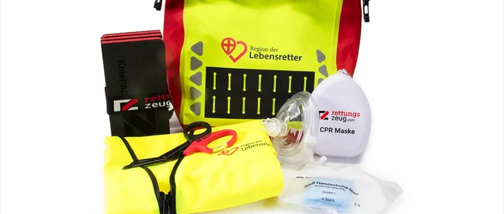 Spenden sammeln | Ausstattung für einen Ersthelfer | Spendenseite
