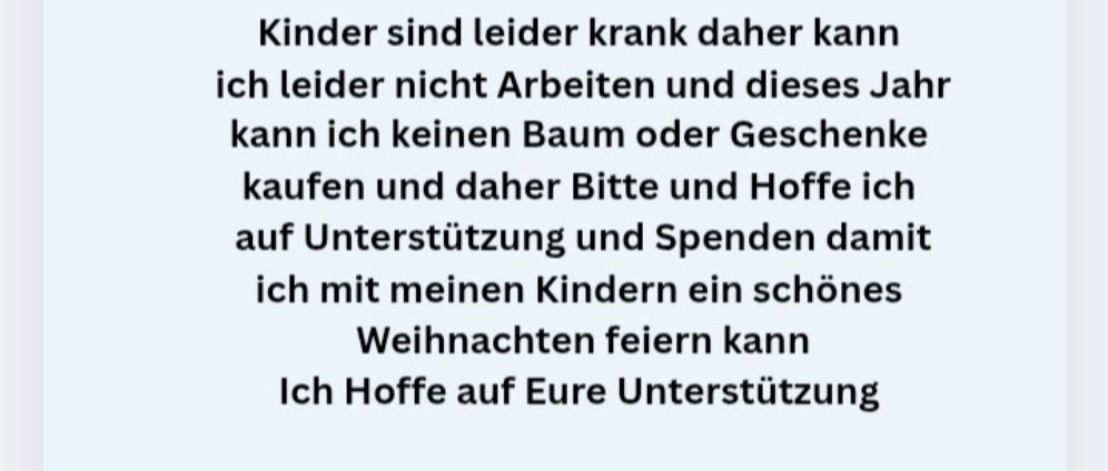 Spenden sammeln | Weihnachten | Spendenseite