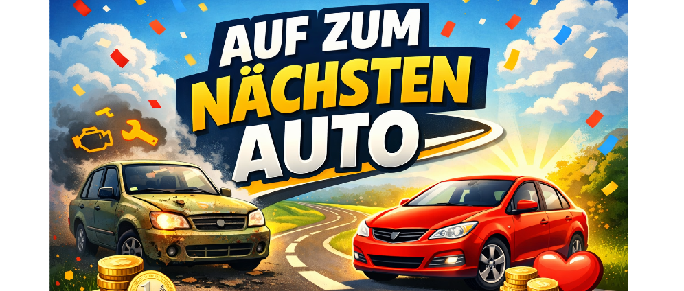 Spenden sammeln | Auf zum nächsten Auto | Spendenseite