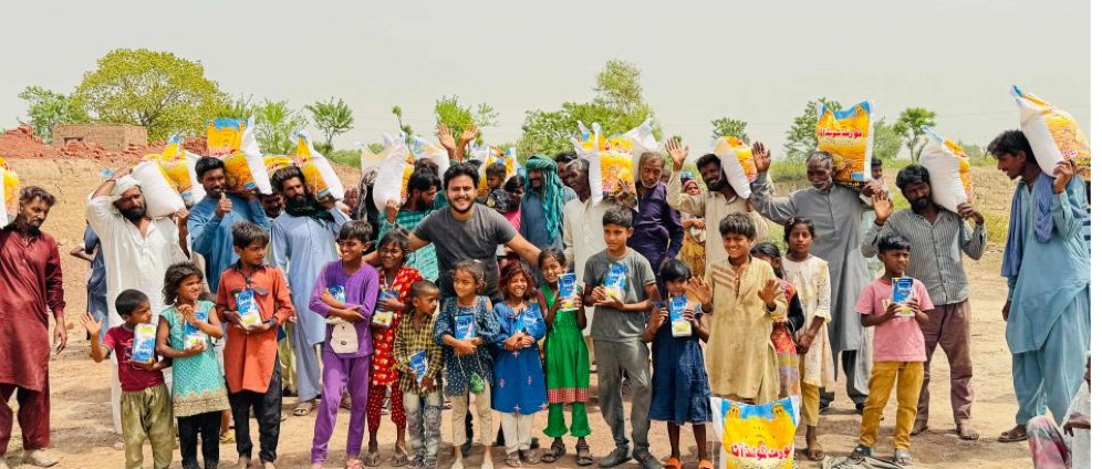 Spenden sammeln | Hilfsbedürftige Familien in Pakistan unterstützen | Spendenseite