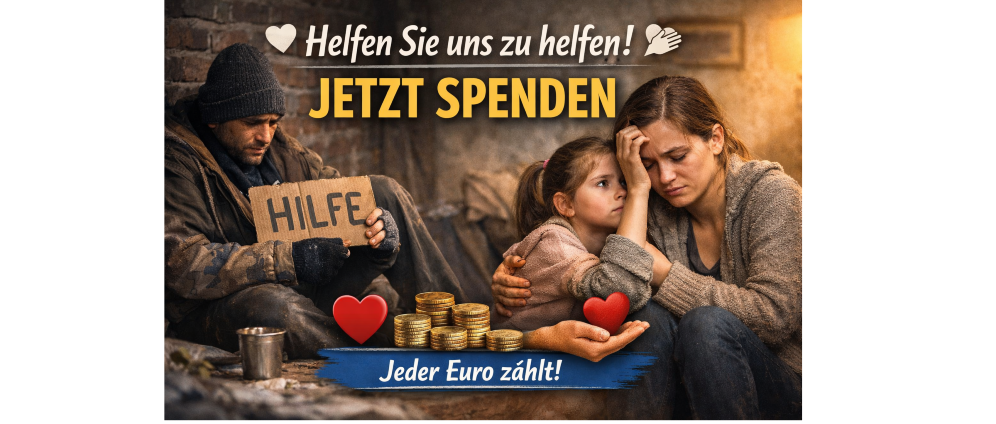 Spenden sammeln | Helfen sie uns zu Helfen | Spendenseite