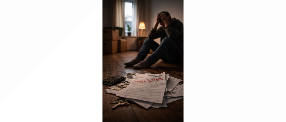 Spenden sammeln | Hilfe in einer schweren Situation drohender Wohnungsverlust | Spendenseite