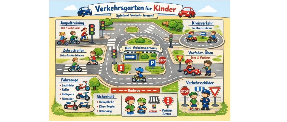 Spenden sammeln | Verkehrsgarten für Kleinkinder und Vorschüler | Spendenseite