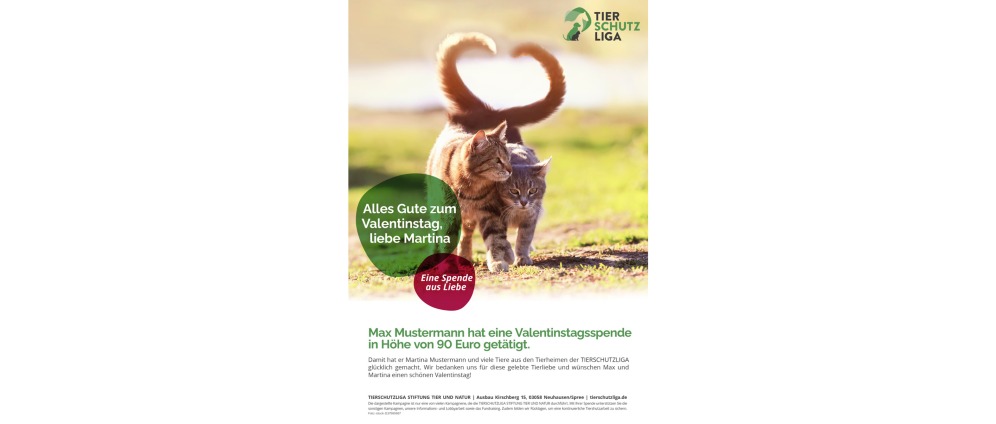 Spenden sammeln | Tiereliebe | Spendenseite
