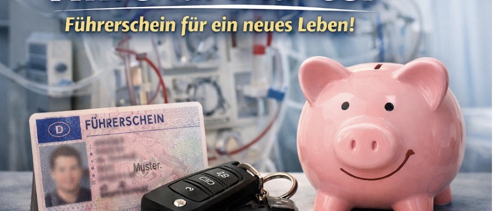 Spenden sammeln | Hilfe zum Führerschein | Spendenseite
