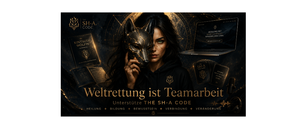Spenden sammeln | Weltrettung ist Teamarbeit unterstütze THE SH A CODE | Spendenseite