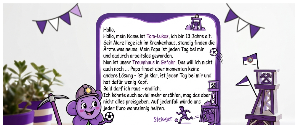 Spenden sammeln | Familie in Not | Spendenseite