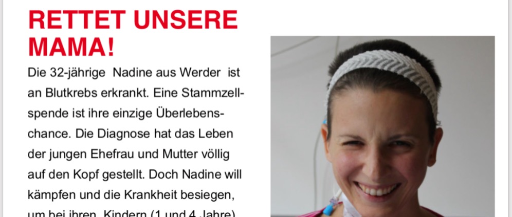 Spenden sammeln | Rettet unsere Mama Nadine | Spendenseite