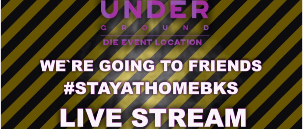 Spenden sammeln | Underground Live Streams WE RE GOING TO FRIENDS | Spendenseite