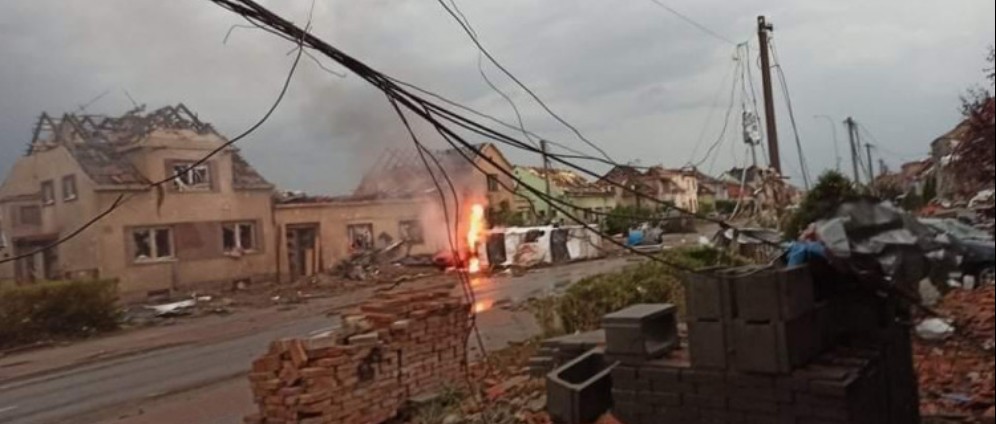 Spenden sammeln | Menschen, die vom Tornado in Mähren betroffen sind | Spendenseite