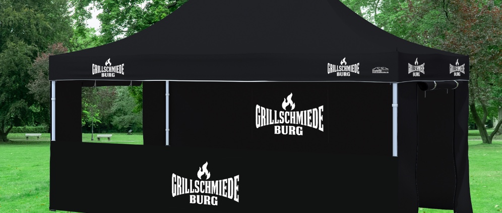 Spenden sammeln | Pavillon für die Grillschmiede Burg | Spendenseite