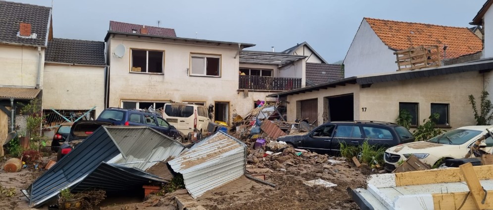 Spenden sammeln | Ahr Hochwasser Familie mit Kindern | Spendenseite