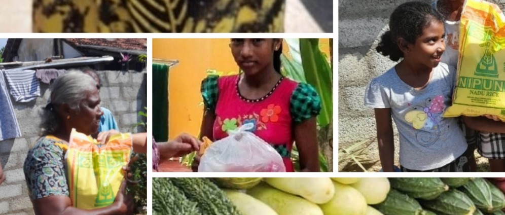 Spenden sammeln | Hilfe für hungernde Familien in Sri Lanka | Spendenseite