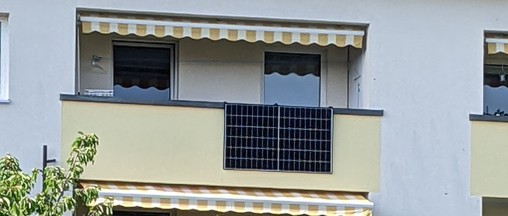 Spenden sammeln | Solaranlage am Balkon | Spendenseite
