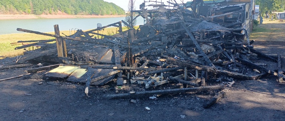 Spenden sammeln | Brand an der Koberbachtalsperre | Spendenseite