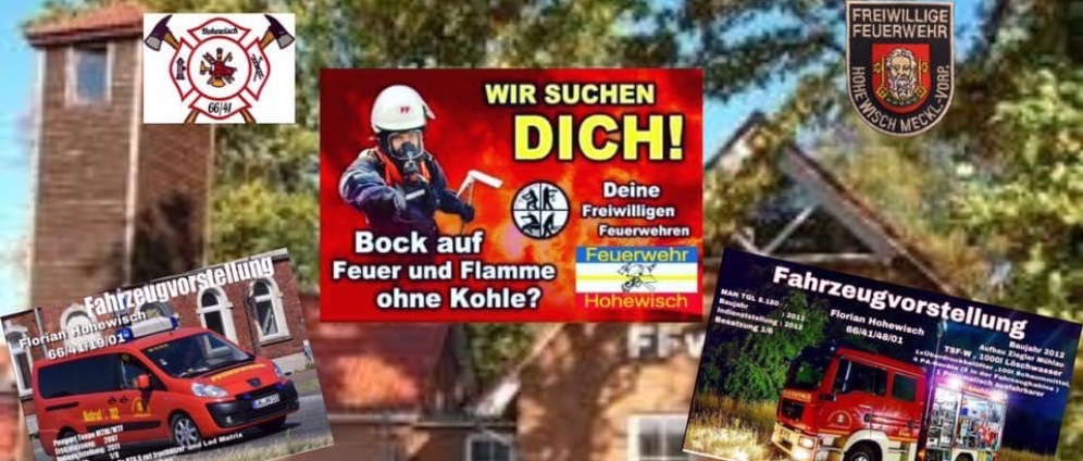 Wachen Display für die Feuerwehr Hohewisch | Spenden sammeln