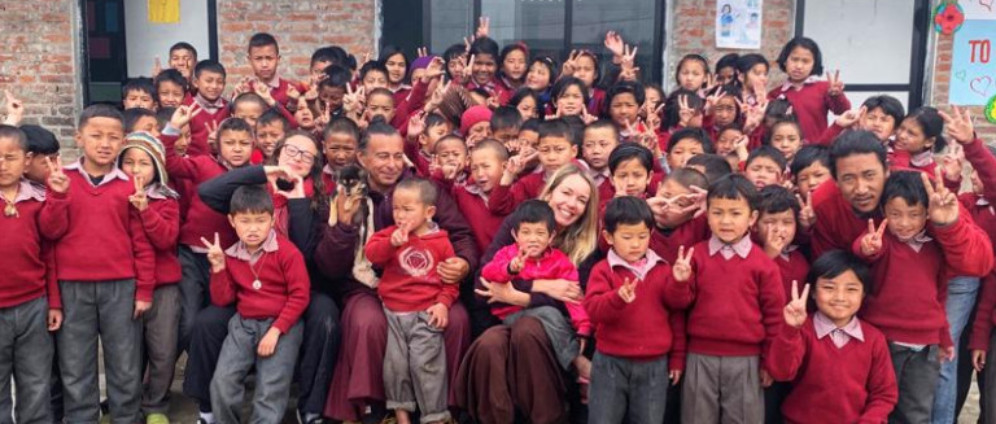 Spenden sammeln | Spenden für Waisenheim Kloster in Nepal Indien | Spendenseite