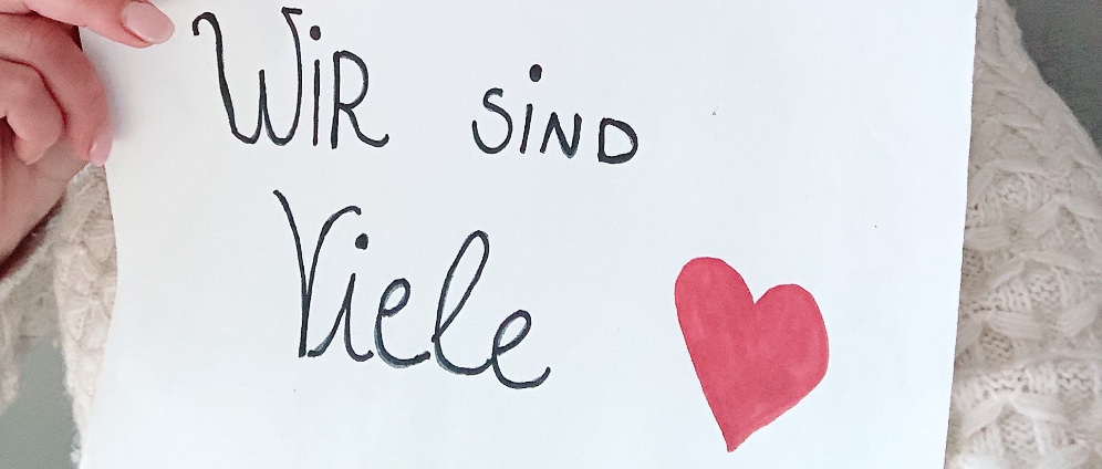 Spenden sammeln | Wir sind VIELE! Ich habe es versprochen ️ | Spendenseite