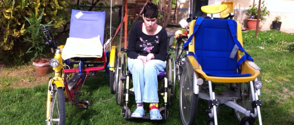 Spenden sammeln | Mehr Mobilität für Alexandra | Spendenseite