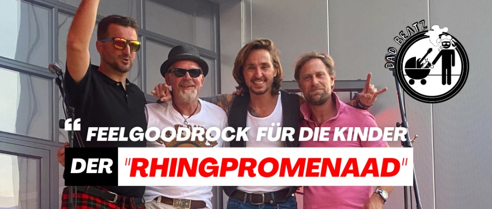 Feelgoodrock für die Kinder der Rhingpromenaad | Spenden sammeln