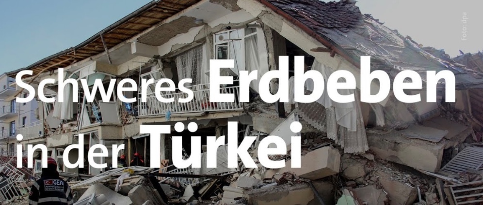 Schweres Erdbeben in der Türkei Gaziantep | Spenden sammeln