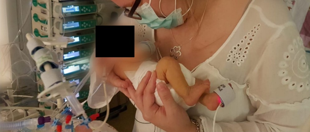 Spenden sammeln | Hilfe für die Mutter eines Extremfrühchens 355g | Spendenseite