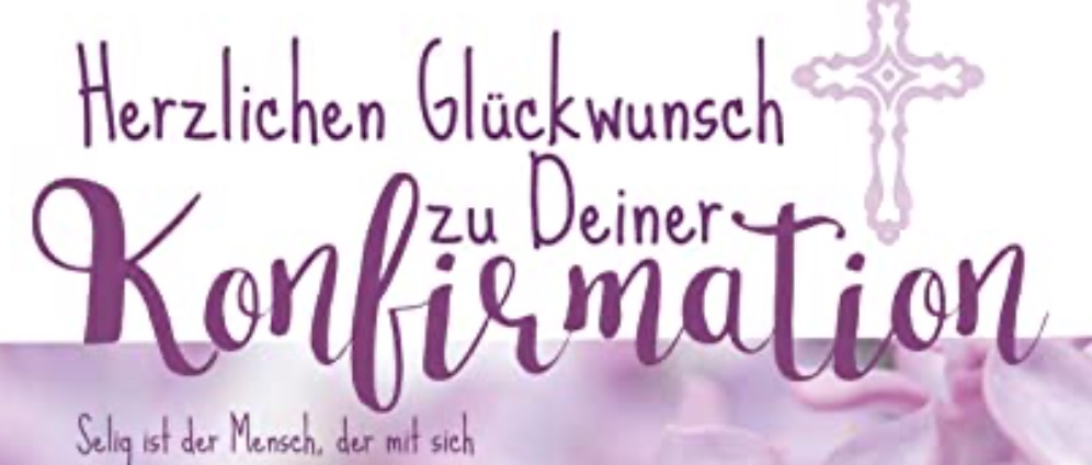 Hilfe für 2 Konfirmationen | Spenden sammeln