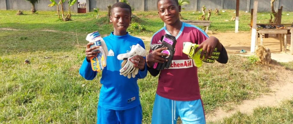 Spenden sammeln | Fußballausrüstung Ghana | Spendenseite