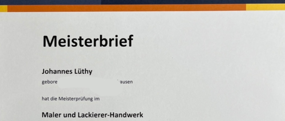 Spenden sammeln | Familienvater macht sich als Maler selbständig | Spendenseite