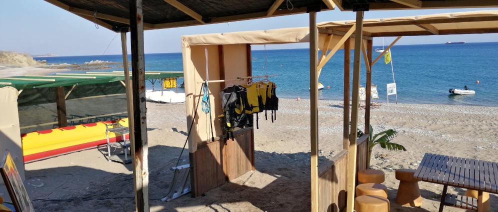 Spenden sammeln | Wiederaufbau von Sabinas Watersport Rhodos | Spendenseite