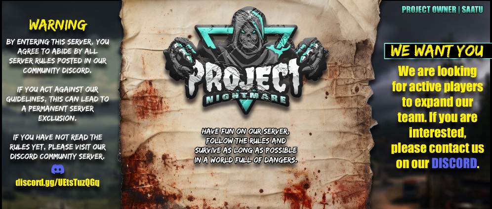 Spenden sammeln | Project Nightmare Spendenglas | Spendenseite