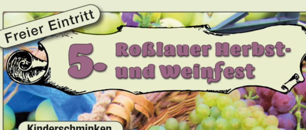 Spenden sammeln | 5. Herbst und Weinfest Roßlau | Spendenseite