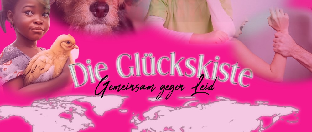 Spenden sammeln | Die Glückskiste soll später anderen Helfen | Spendenseite