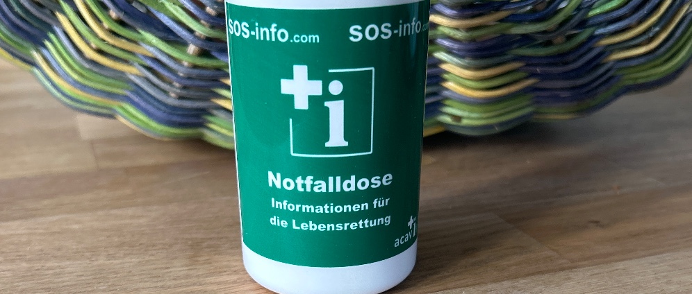 Spenden sammeln | Notfalldosen für die Senioren | Spendenseite