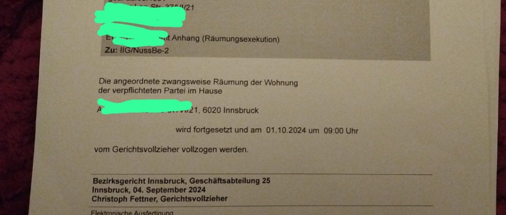 Spenden sammeln | Zwangsräumung verhindern | Spendenseite