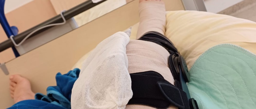 Spenden sammeln | Knieoperation Back to life | Spendenseite