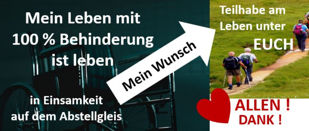 Spenden sammeln | Mit Mobilität wieder am Leben teilnehmen dürfen | Spendenseite