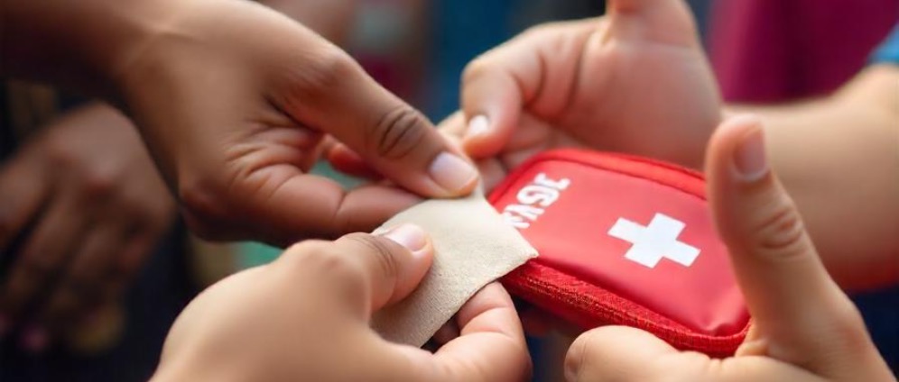 Spenden sammeln | Erste Hilfe Angebote in sozial schwachen Ländern | Spendenseite