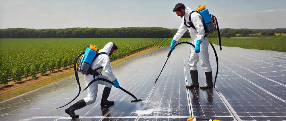 Spenden sammeln | PV Solaranlage Reinigung privat gewerblich | Spendenseite