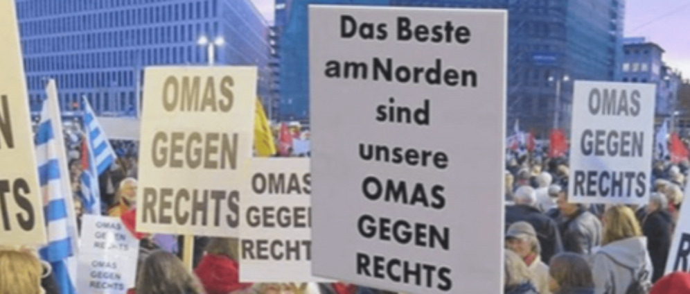 Spenden sammeln | OMAS GEGEN RECHTS Nord Bund | Spendenseite