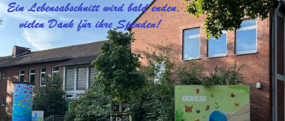 Spenden sammeln | Barrierefreie Abschlussfeier der Klasse 10d GeReSu | Spendenseite