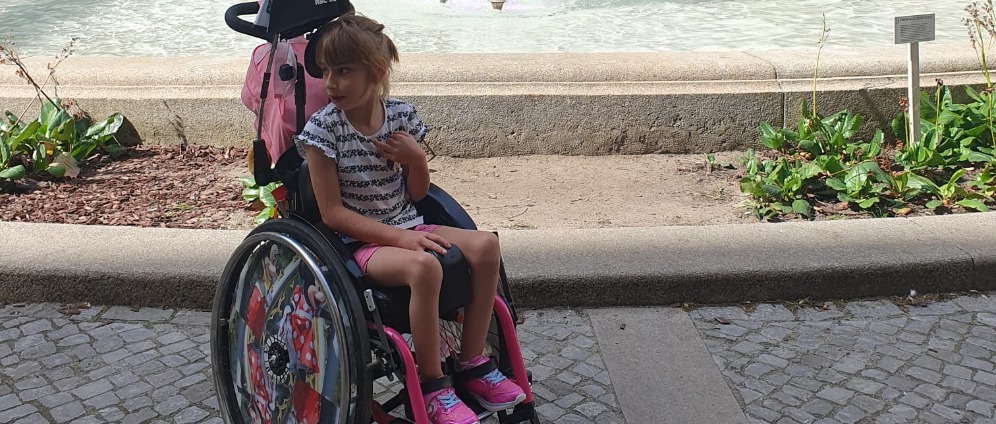 Spenden sammeln | Mit dem Rolli durch's Disneyland | Spendenseite