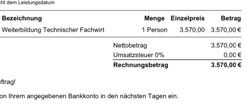 Spenden sammeln | Spende Weiterbildung für untere Einkommensgruppen | Spendenseite