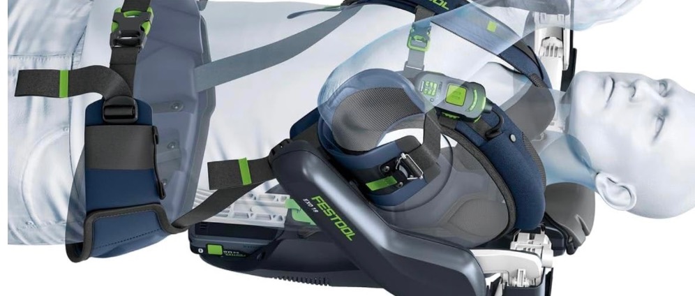 Spenden sammeln | Festool Exoskelett | Spendenseite