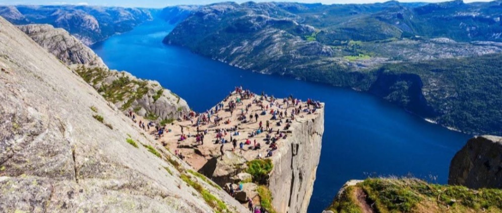 Spenden sammeln | Mit dem Sohn zum Preikestolen nach Norwegen | Spendenseite