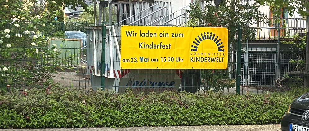 Spenden sammeln | Kinderfes Kinderwelt Neusörnewitz | Spendenseite