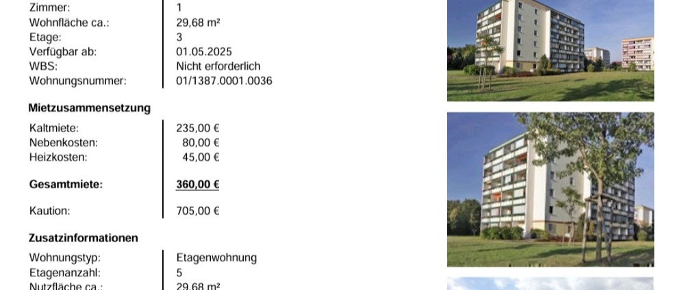 Spenden sammeln | Spendenaufruf für Mietkaution | Spendenseite