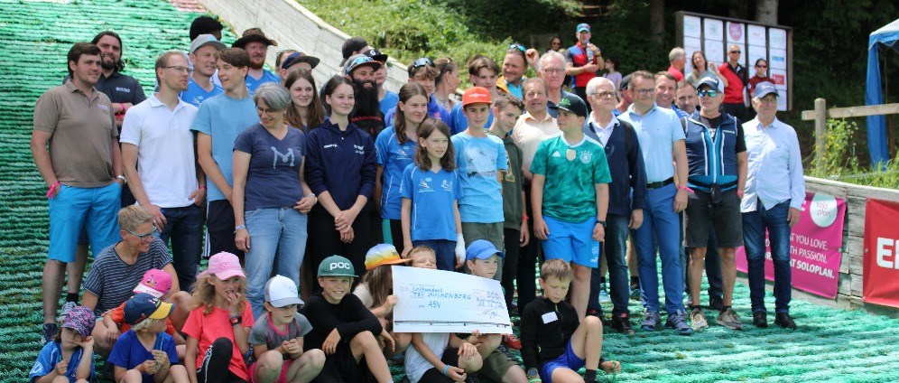Spenden sammeln | Unterstützung für Skispringer aus dem Allgäu | Spendenseite